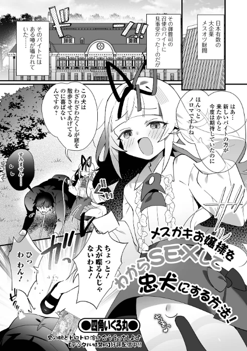 メスガキお嬢様をわからSEXして忠犬にする方法!(単話)/四角いくろ丸 一水社編集部/2026-03-27【b164aisis06031】 試し読みサンプル 2ページ目