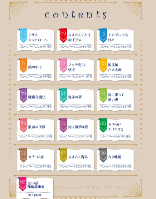 15のイきヌき童話集【デジタル特装版】/淡水犬 コミックバベル編集部/2023-08-11【b472abnen02069】 試し読みサンプル 2ページ目