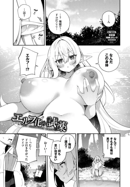 エルフ化の秘薬〜TSメスイキH〜【デジタル特装版】/かんむり コミックバベル編集部/2024-10-25【b472abnen02803】 試し読みサンプル 40ページ目