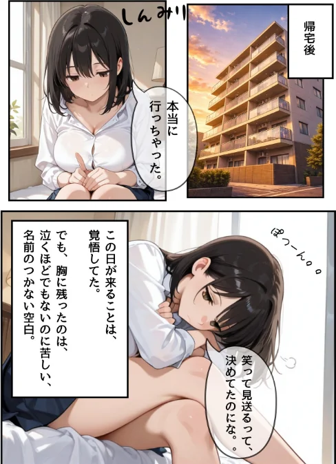 3か月なら、大丈夫だと思ってた。〜留学した僕の留守中に、一途な彼女が汚されるまで〜R指定合冊版/うさみや/2026-04-29【k574acmds01084】 試し読みサンプル 9ページ目