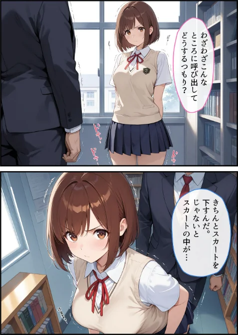 パパ活●●●●が●●指導教師に脅され中●しをした話 モザイク版/AIザッハトルテ あいラビ/2026-02-21【s594allud02707】 試し読みサンプル 5ページ目
