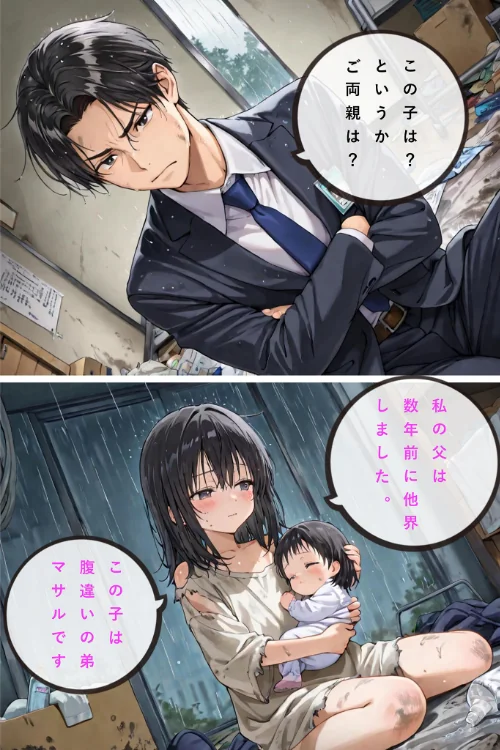 レ○プされていた少女を保護したら花嫁になった話 モザイク版/hentaiedge あいラビ/2026-04-04【s594allud02949】 試し読みサンプル 8ページ目