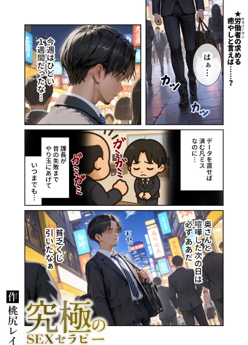 究極のSEXセラピー 〜何でも望みを叶えてくれるHなセラピスト〜（単話）/桃尻レイ/2026-04-24【s594allud03118】 試し読みサンプル 3ページ目