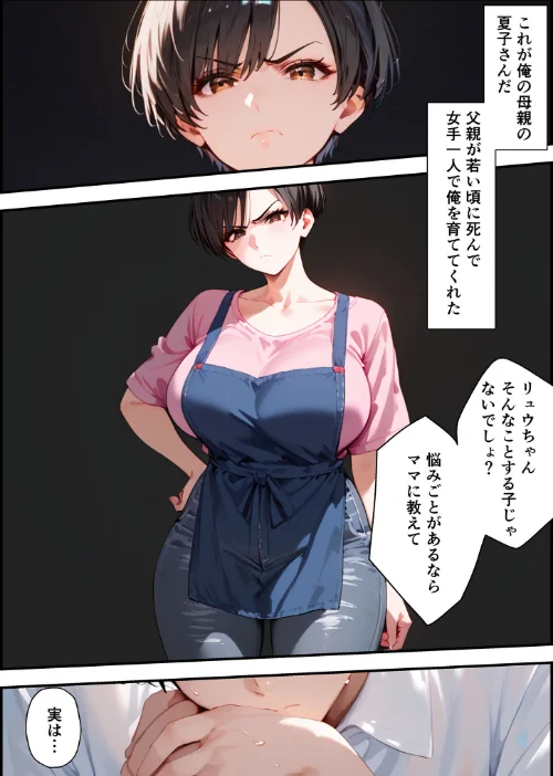 【全2作収録】女手ひとつでボクを育ててくれた自慢の母がボクを守るためにいじめっ子の女になる話 1＆2 モザイク版/バベル太郎 あいラビ/2026-04-25【s594allud03177】 試し読みサンプル 7ページ目