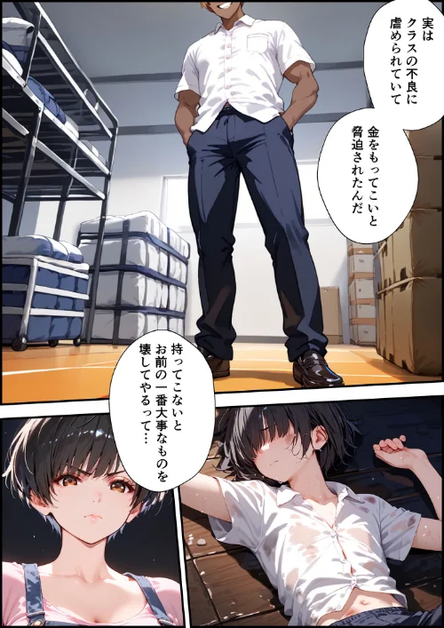 【全2作収録】女手ひとつでボクを育ててくれた自慢の母がボクを守るためにいじめっ子の女になる話 1＆2 モザイク版/バベル太郎 あいラビ/2026-04-25【s594allud03177】 試し読みサンプル 8ページ目