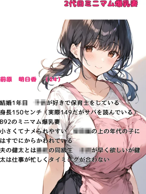 ミニマム爆乳妻 モザイク版/bbの部屋 あいラビ/2026-05-16【s594allud03341】 試し読みサンプル 3ページ目