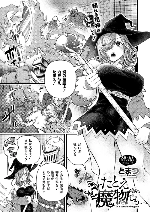 たとえ魔物でも(単話)/とまつ COMIC快艶編集部/2024-12-26【b092agwrk03033】 試し読みサンプル 2ページ目