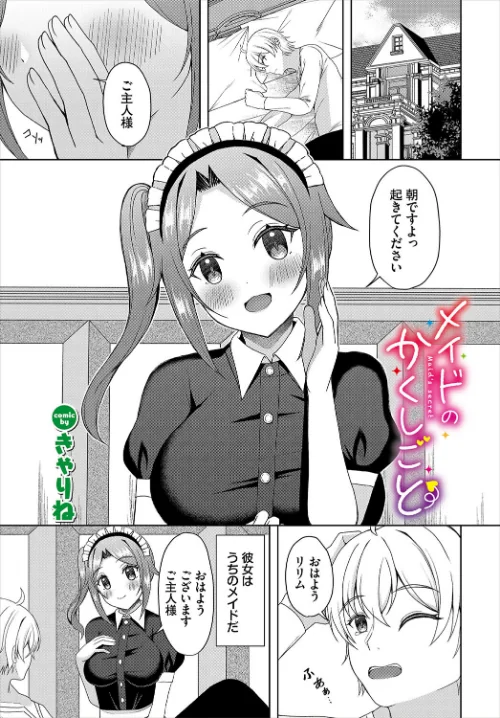メイドのかくしごと（単話）/きゃりね コミックバベル編集部/2024-11-22【b472abnen02914】 試し読みサンプル 2ページ目
