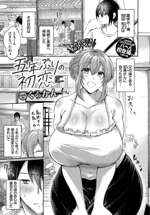 五年ぶりの初恋(単話)/くろかん コミックバベル編集部/2025-11-22【b472abnen03671】 試し読みサンプル 2ページ目