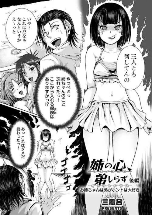 姉の心、弟しらず（単話）/三風呂/2025-06-13【k568agotp09856】 試し読みサンプル 2ページ目