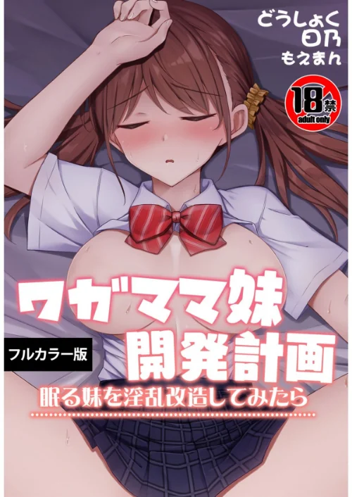 【18禁】ワガママ妹開発計画〜眠る妹を淫乱改造してみたら〜【フルカラー版】（単話）/どうしょく 日乃 もえまんR/2025-07-31【s436asnph00663】 試し読みサンプル 2ページ目