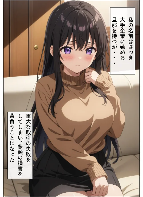 旦那の借金返済のために…【モザイク版】/憧れ委員会/2026-06-10【s886atrlw00068】 試し読みサンプル 2ページ目
