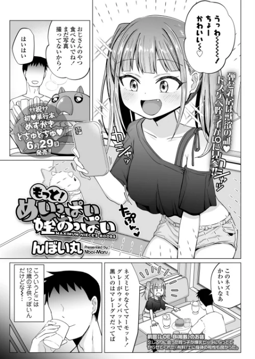 もっと!めいっぱい姪おっぱい(単話)/んぼい丸/2026-07-01【b158aakn02128】 試し読みサンプル 2ページ目