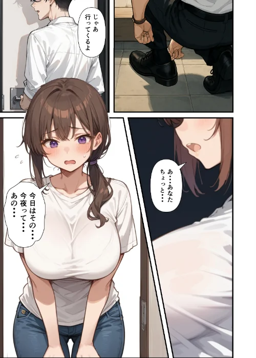 セックスレスに悩む若妻(30)12年ぶりに制服を着てイチャラブセックスする話【モザイク版】/あくめくん/2026-08-13【s886atrlw00778】 試し読みサンプル 2ページ目